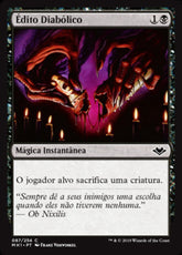 Édito Diabólico / Diabolic Edict - Magic: The Gathering - MoxLand